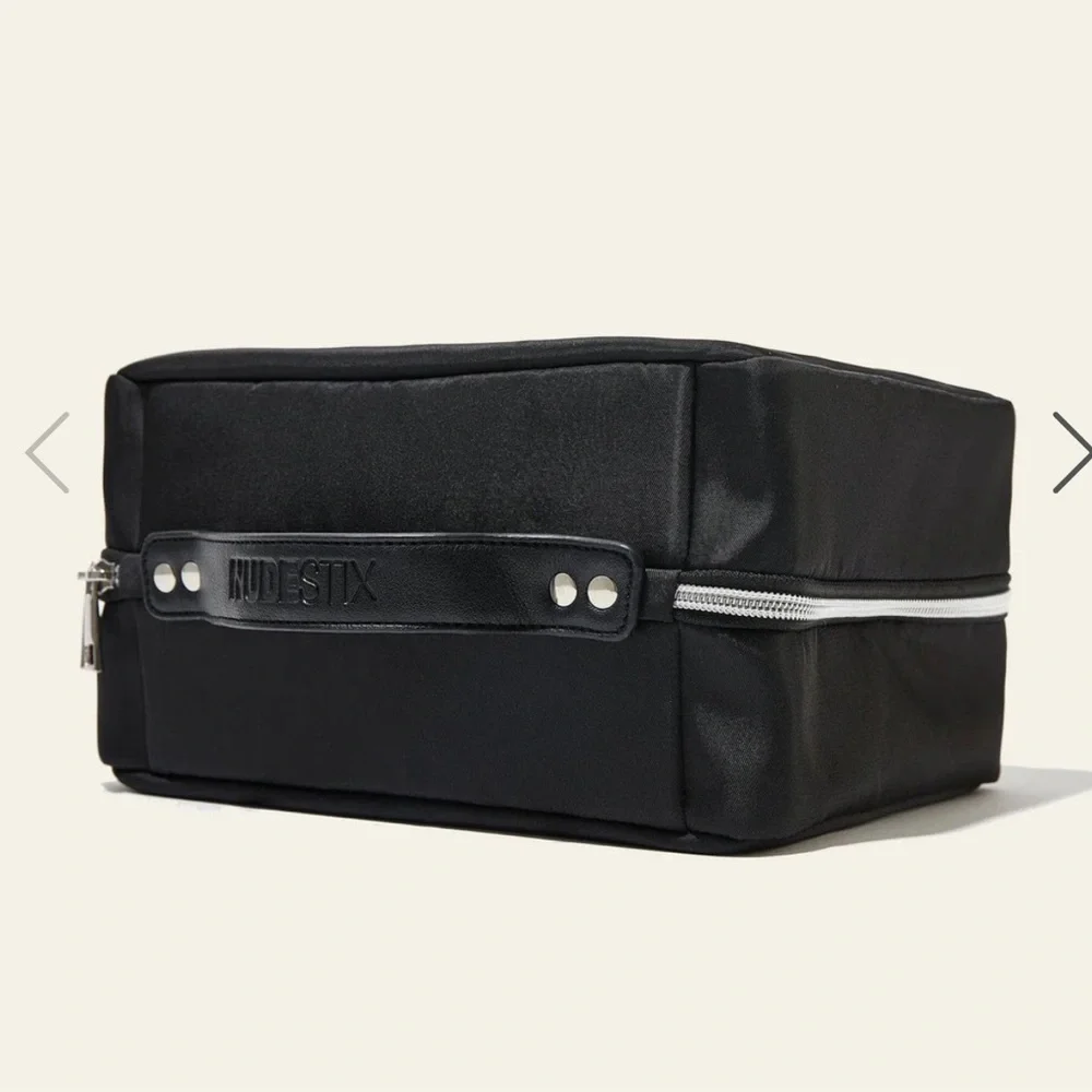 NUDESTIX Hanging Cosmetic Case Black NWT $64